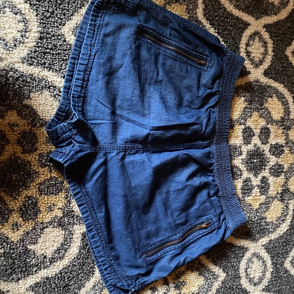 Jean elastic shorts